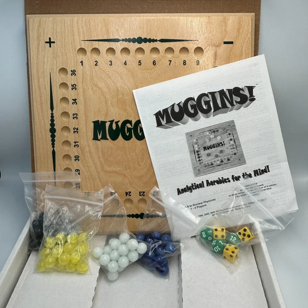 Muggins Knock-Out Math Game Mensa Analytical‎ Aerobics Critical Thinking Skills
